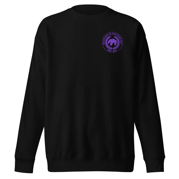 Purple OEM FormFrame and Associates LLC Crewneck product image (1)