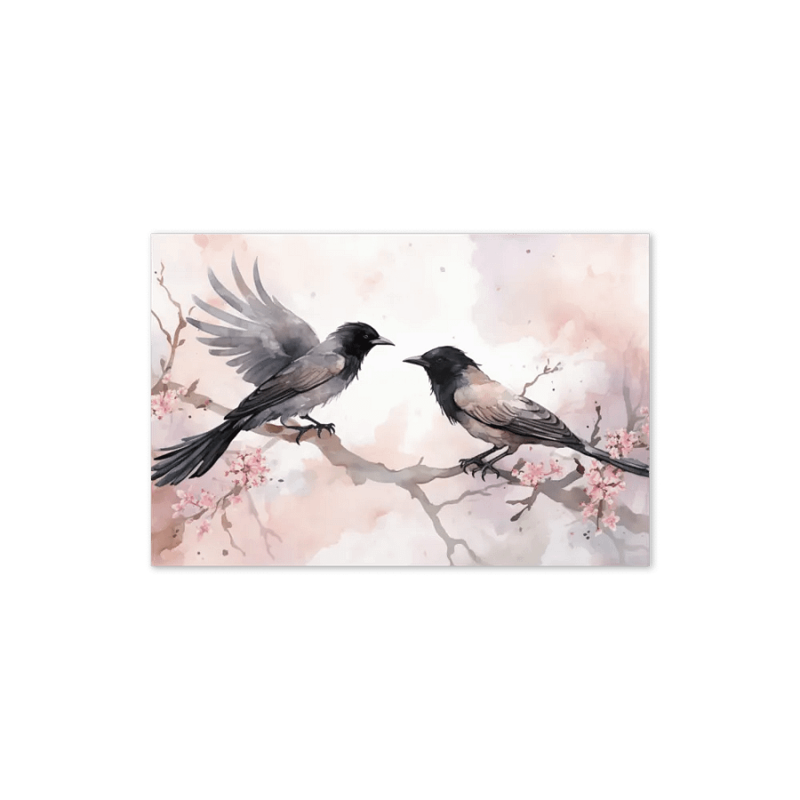 All-Occasion Greeting Card: Loving Crows product image (4)