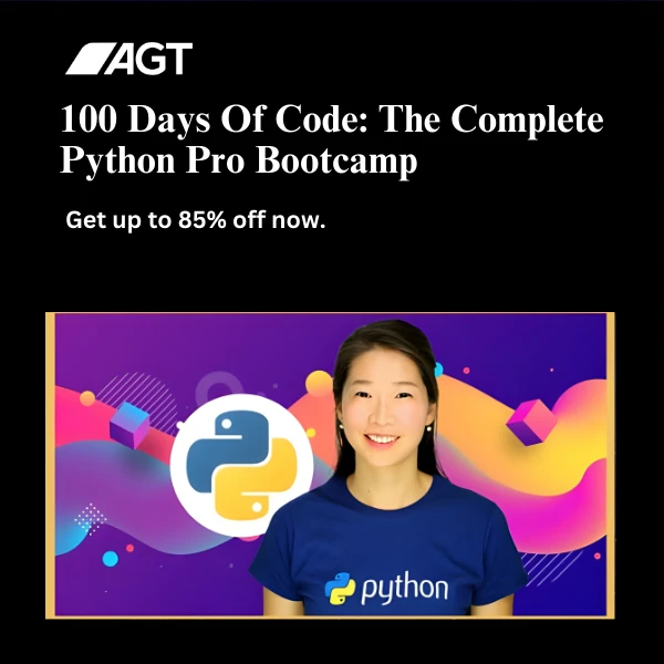 100 Days Of Code: The Complete Python Pro Bootcamp product image (1)