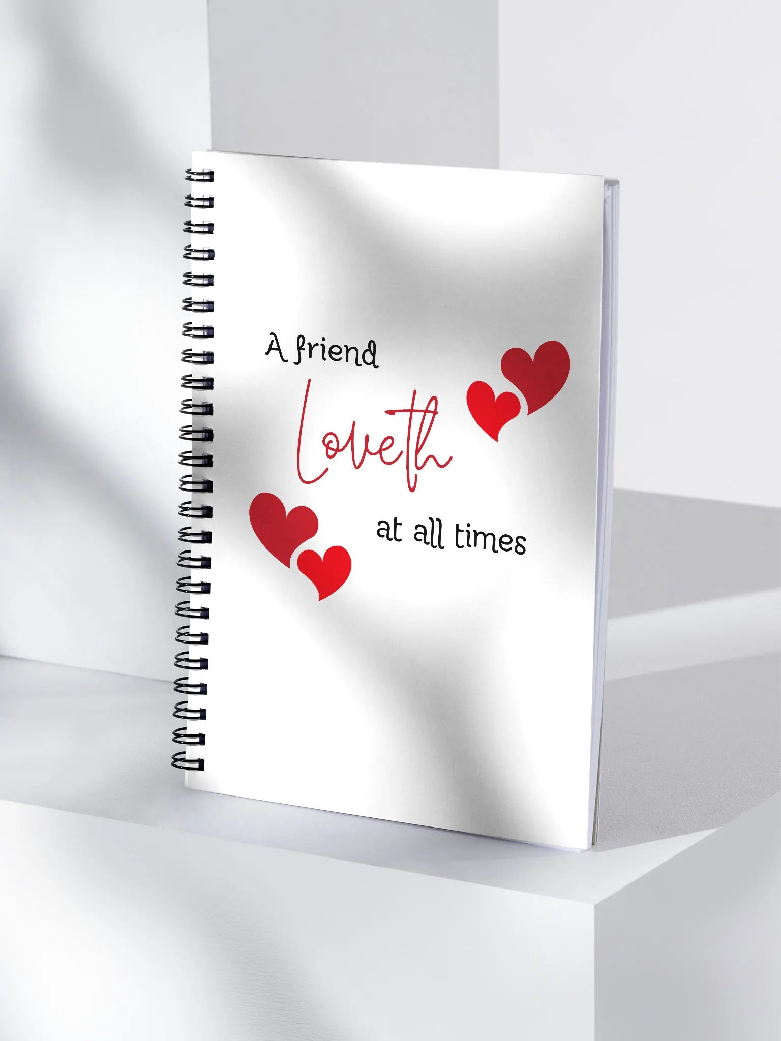 A Friend Loveth at All Times Notebook product image (3)