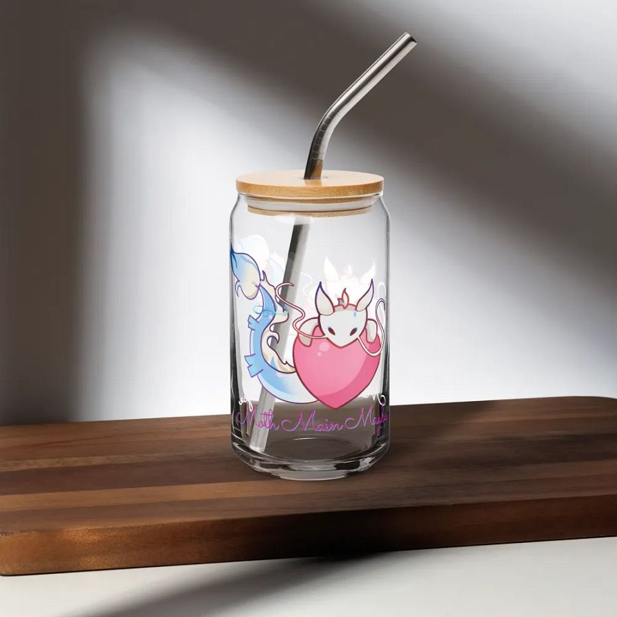 Moth Glass with Heart Logo product image (6)
