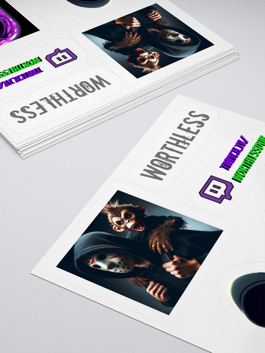 Worthless Sticker 5 Pack product image (14)