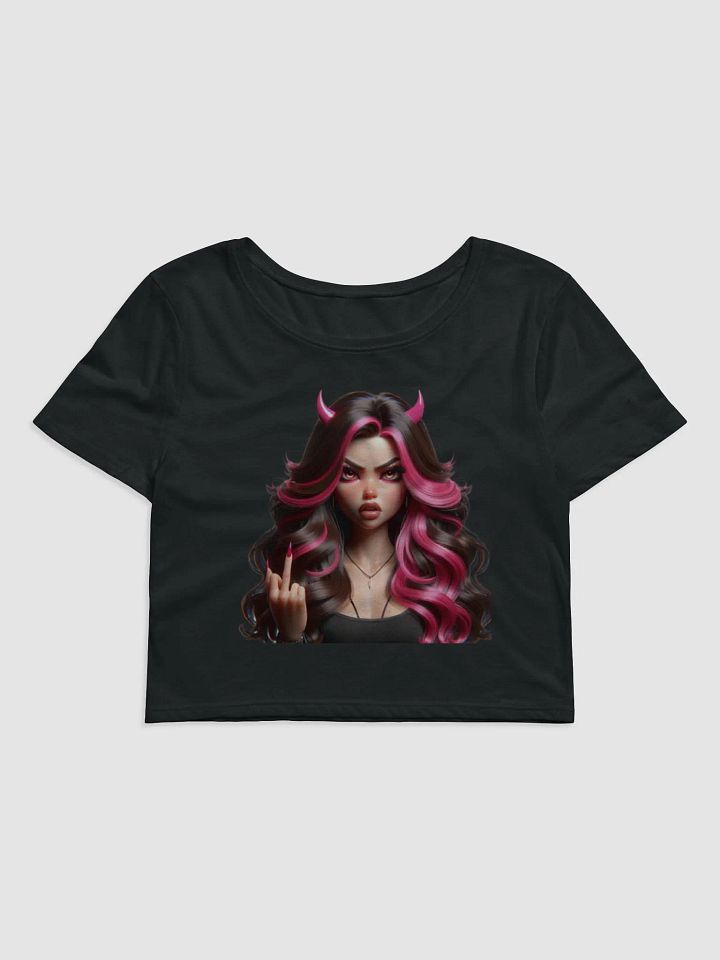 Devil Horns crop tee product image (2)