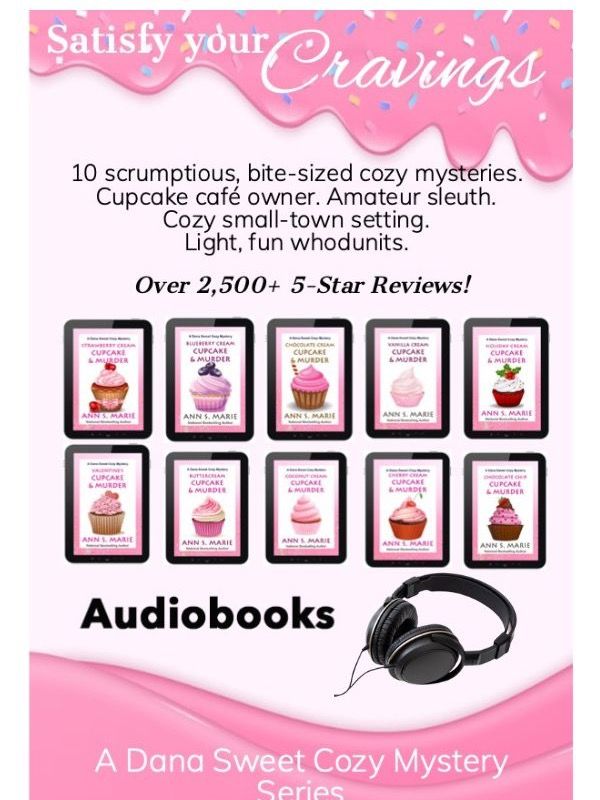 LIMITED OFFER! A light, fun, small-town cozy mystery AUDIOBOOK bundle at 50% off! product image (1)