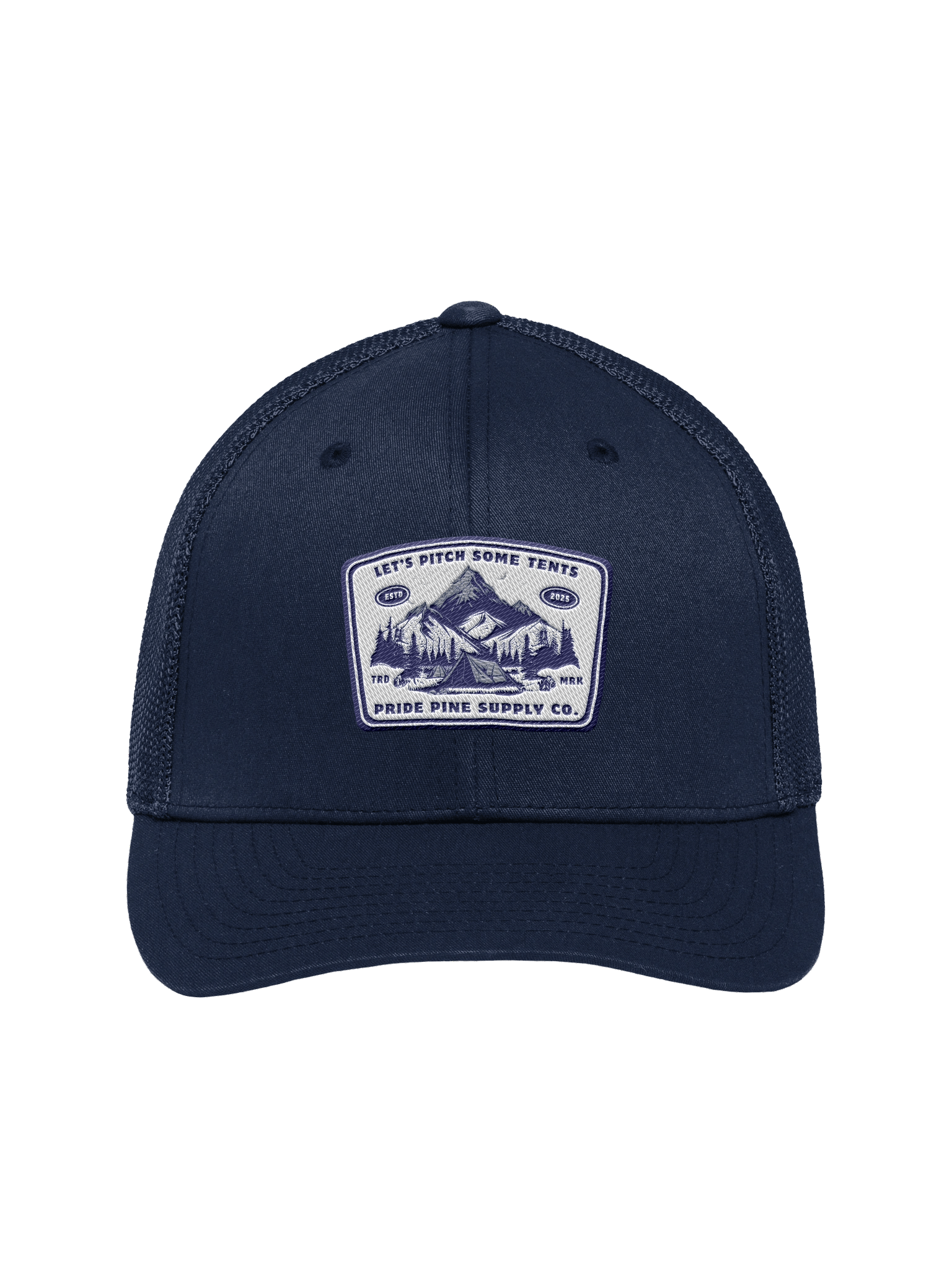 Pitch Some Tents Fitted Mesh Hat product image (5)