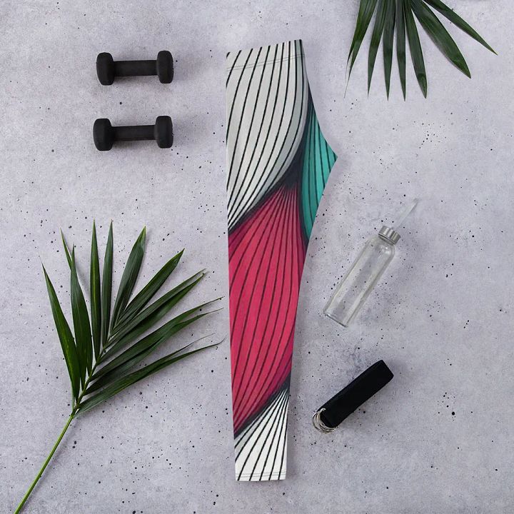 Flowing Braids All-Over Leggings product image (2)