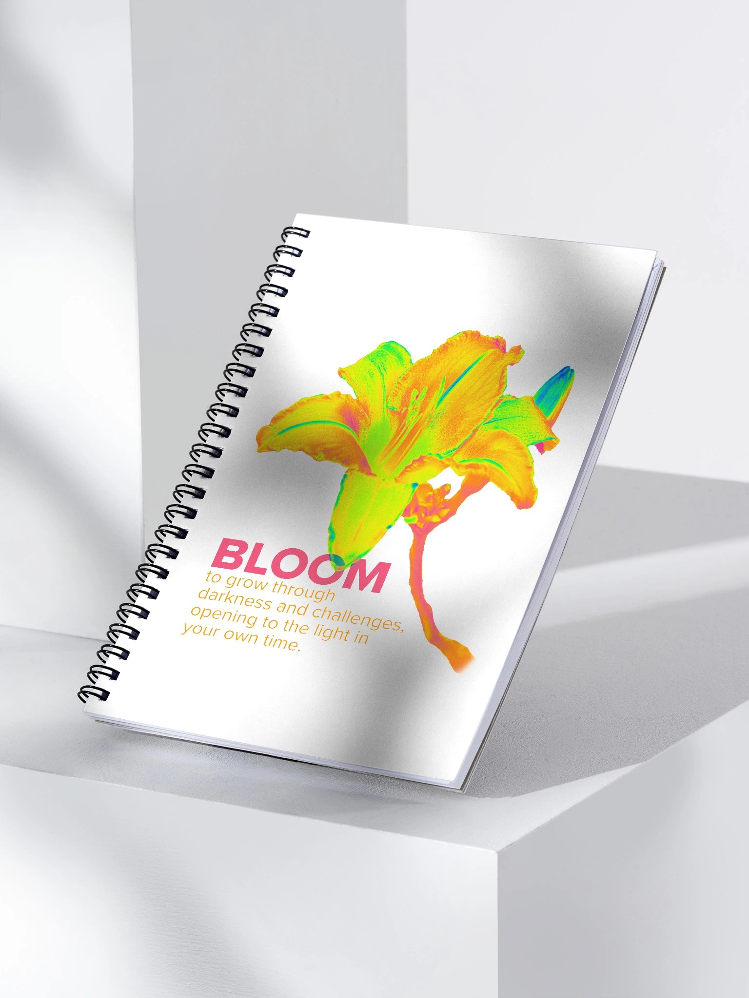 BLOOM: Inspirational Spiral Notebook product image (2)