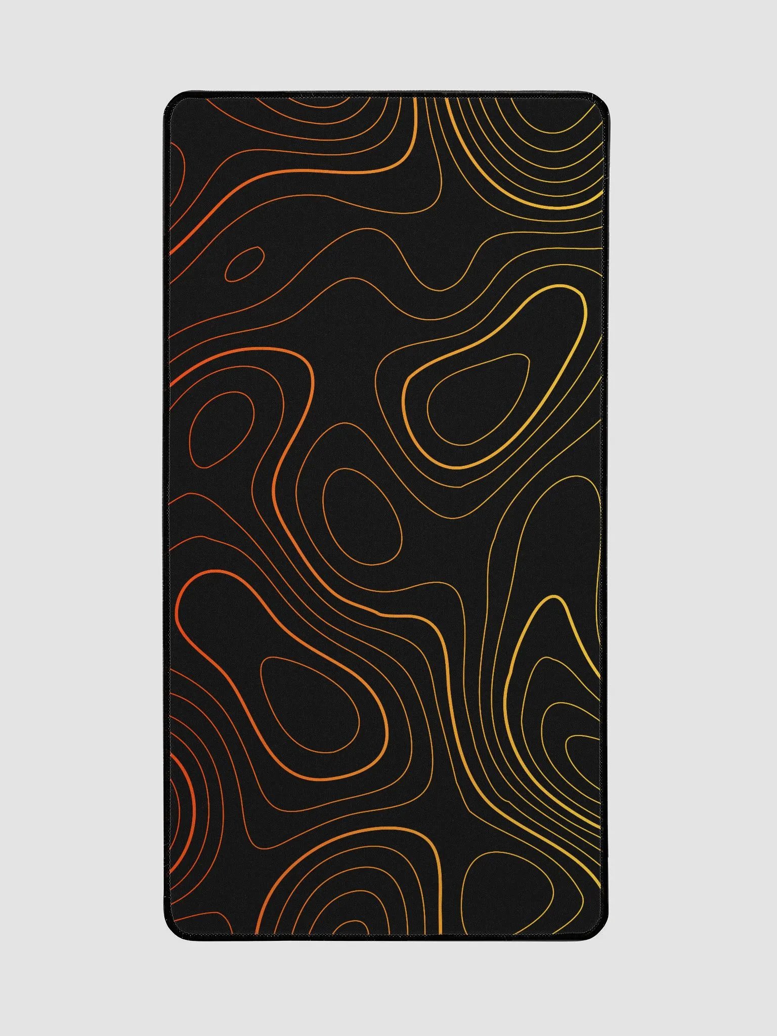 Solar Flare: TOPO LINES WITH GRADIENT POP DESK MOUSE MAT product image (2)