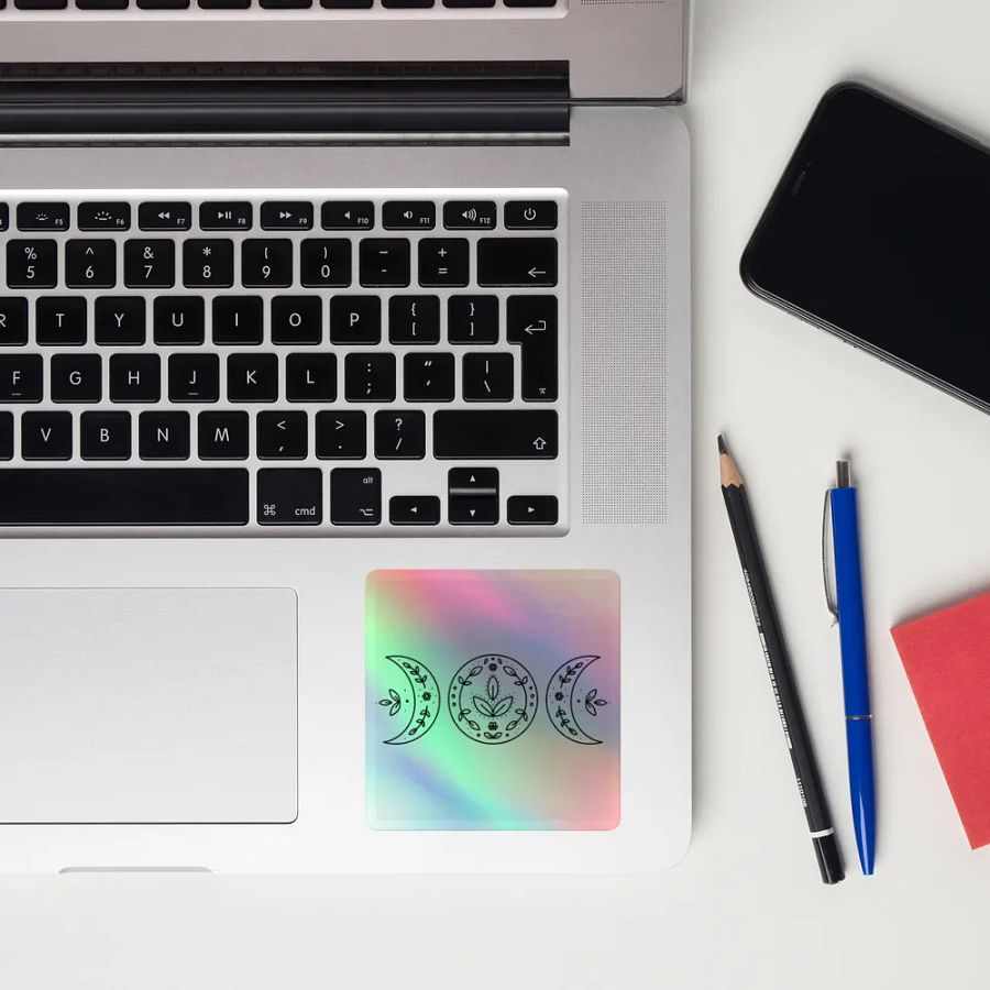 Triple Moon Sticker product image (12)