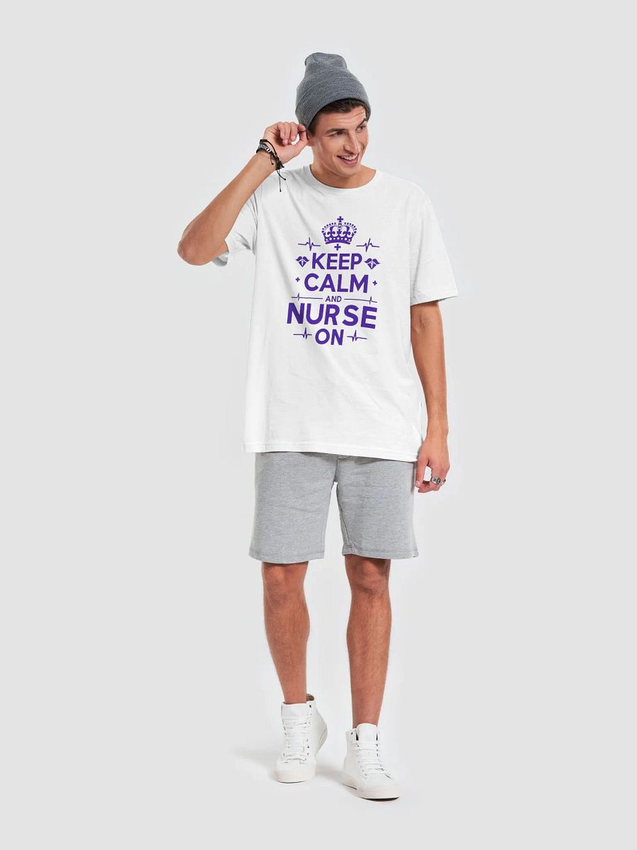 Nurse On Crown Heartbeat T-Shirt product image (62)