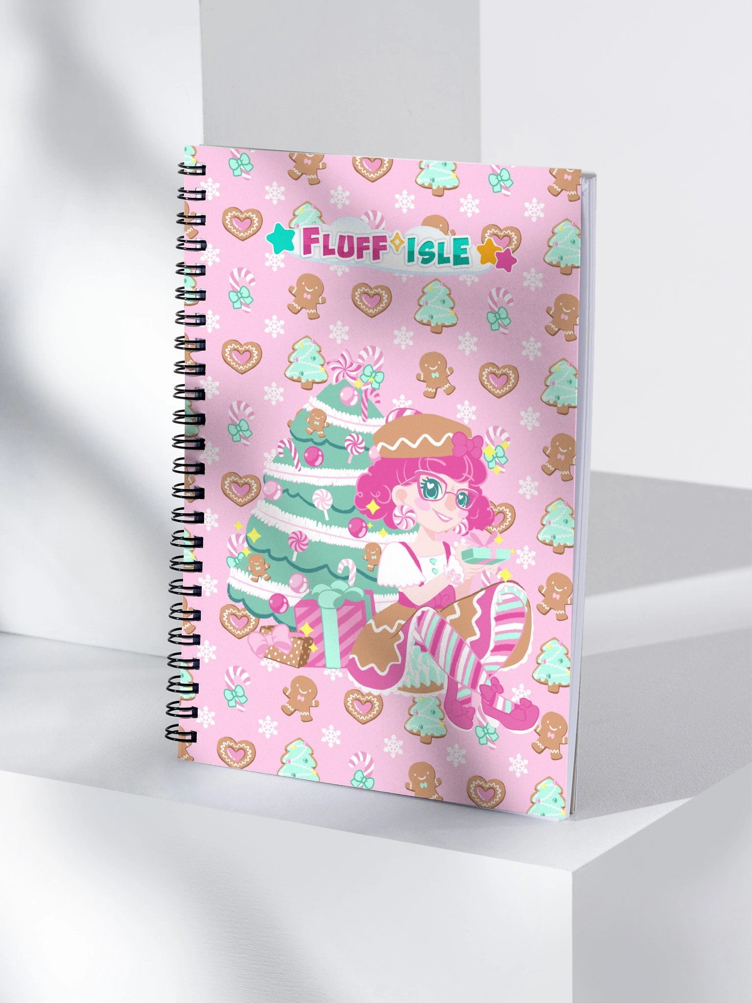 Cozy Gingerbread Notebook product image (4)