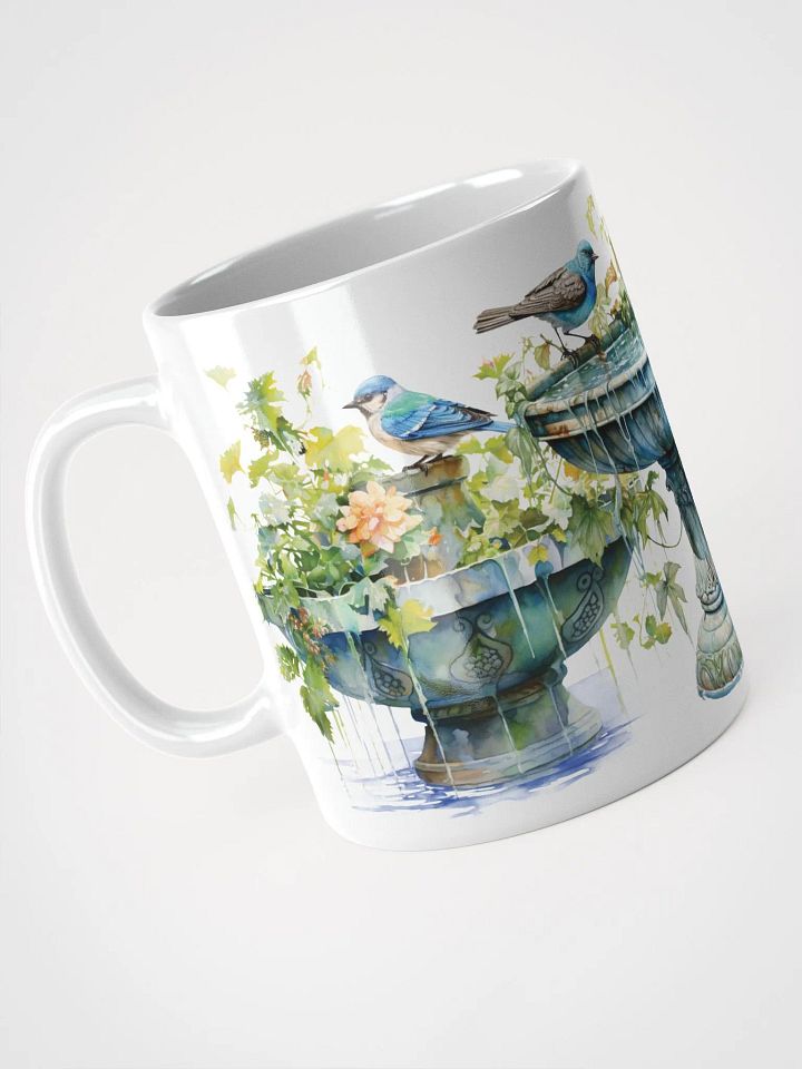 Serene Garden Birdbath Mug product image (2)
