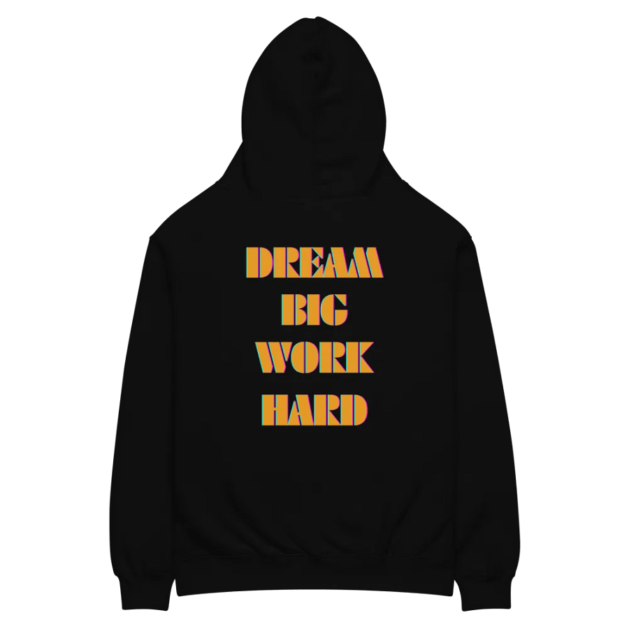 Dream Big Work Hard Unisex Oversized Hoodie product image (1)