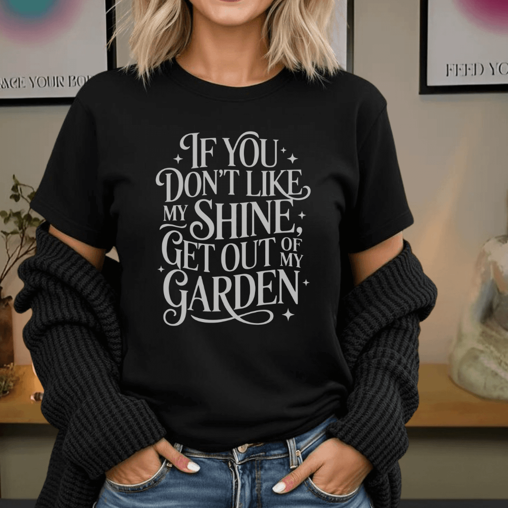 The Returned “Step Out of My Light” Tee | Lightworker Tee | Wear Your Awakening | Spiritual Awakening Apparel product image (1)