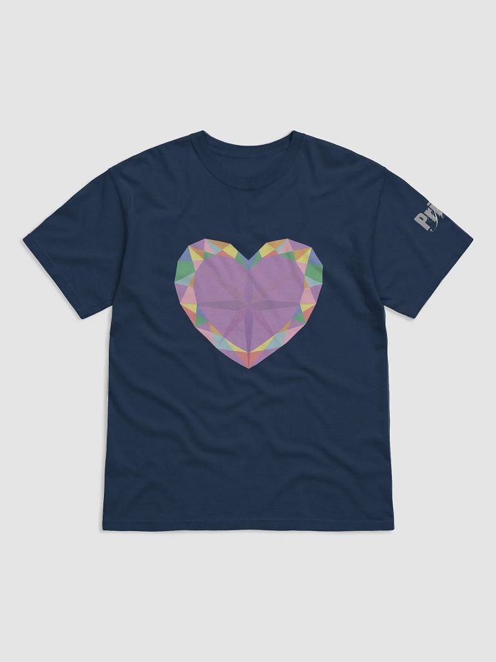 Crystal Pride T-Shirt (Pride Sleeve Version) product image (2)
