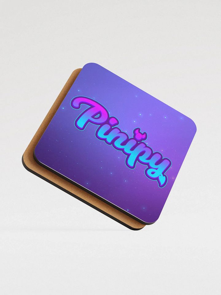 Pinipy Glossed Cork Coaster product image (2)