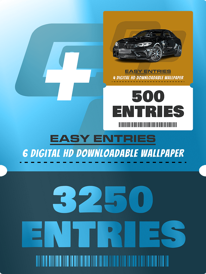 Easy Entry Platinum (3750 Entries) product image (1)
