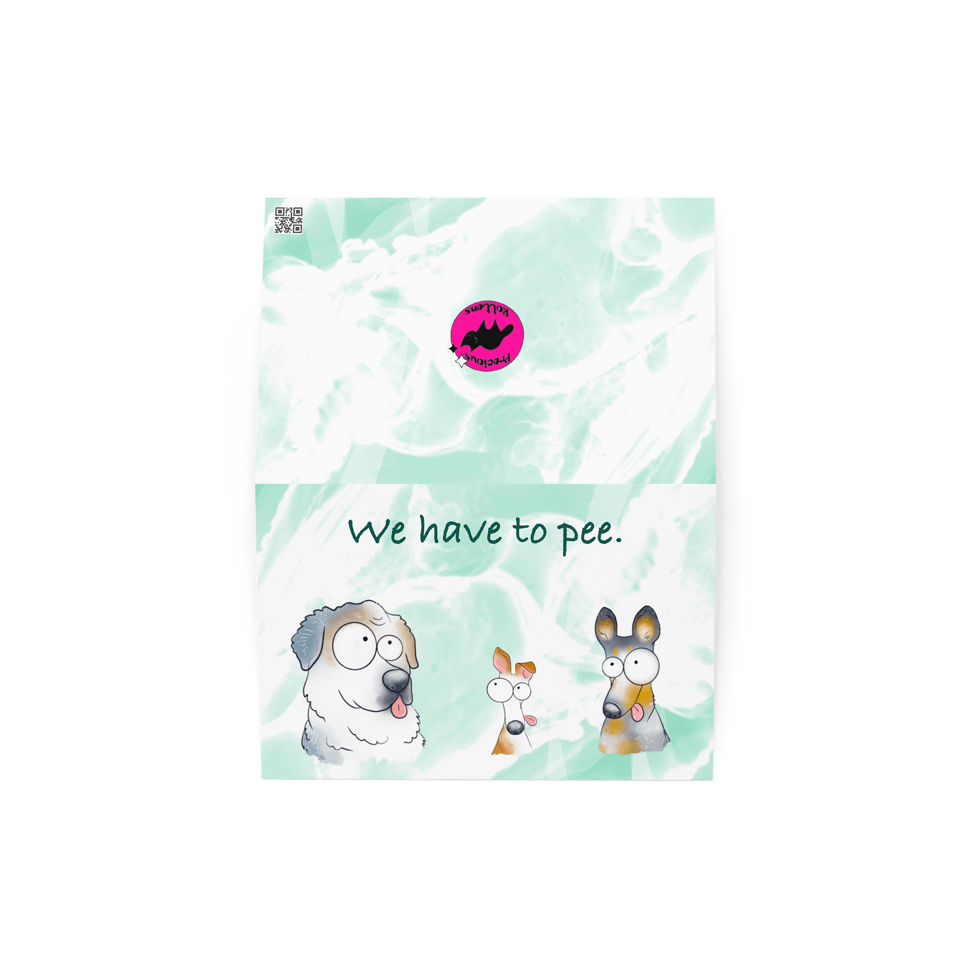 Pawsitively Hilarious Greeting Card product image (2)