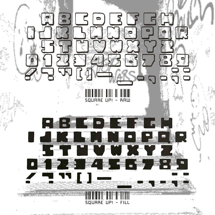 Square Up! - Two Fonts product image (2)