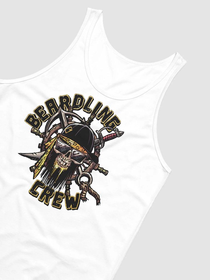Beardling Crew Skull - Jersey Tank Top -Regular fit product image (18)