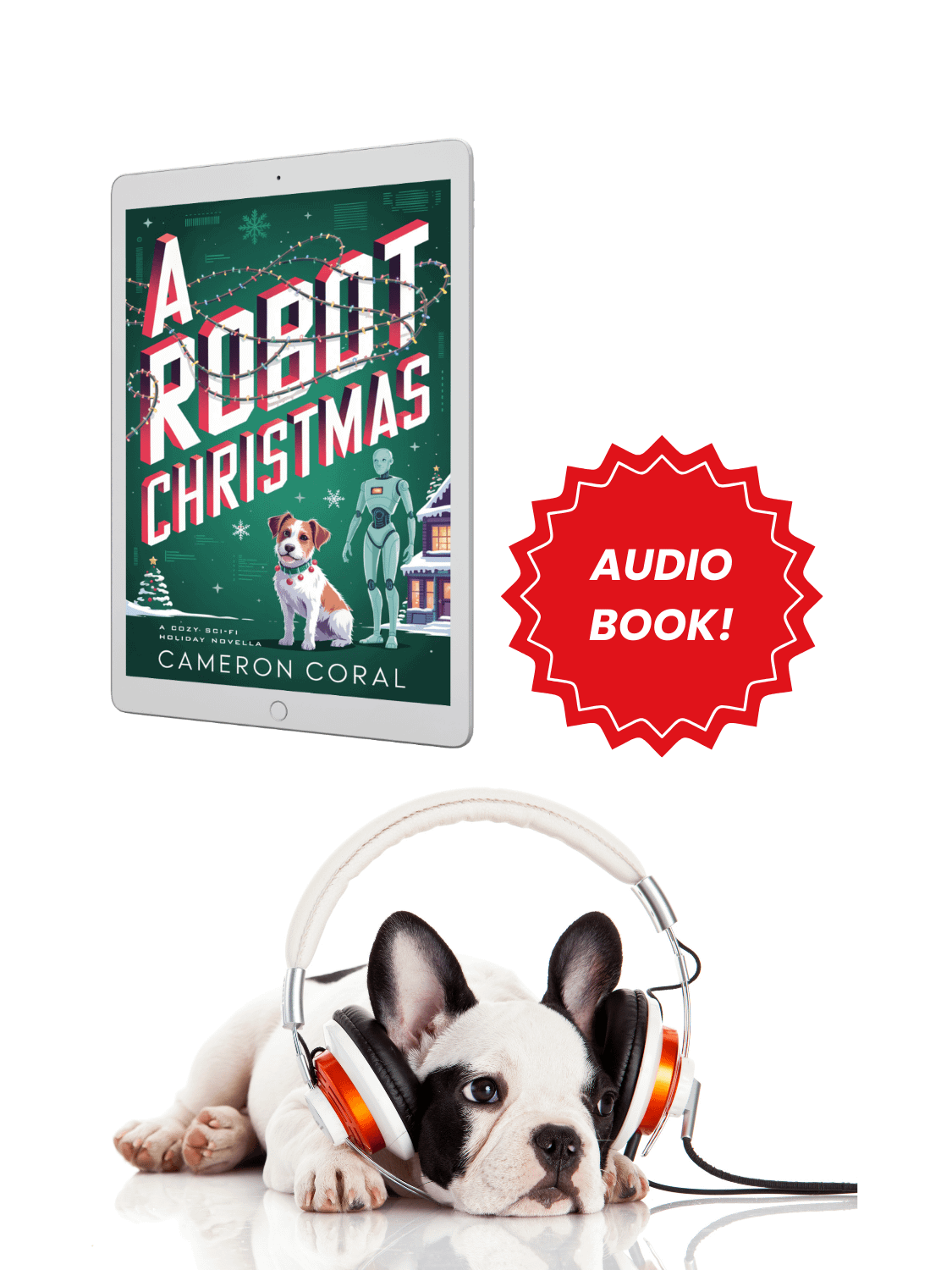 A Robot Christmas (A Cozy Sci-fi Holiday Novella) | Audiobook product image (3)