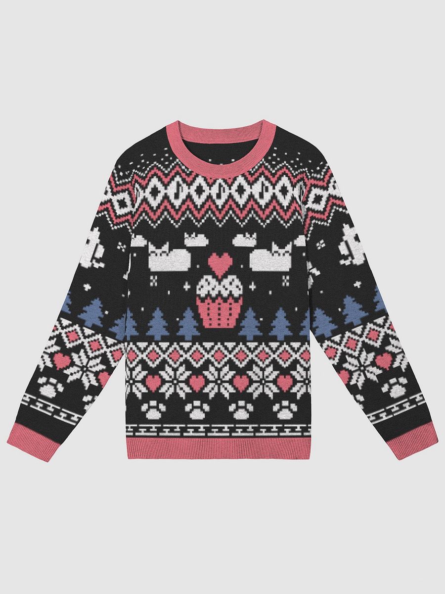 Cozy Cake Crew Fit Sweater - Black product image (1)