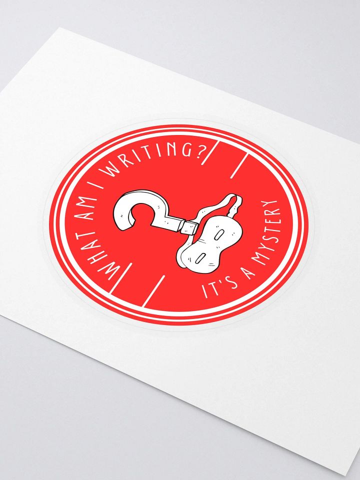 What am I Writing? Its a Mystery Sticker product image (2)