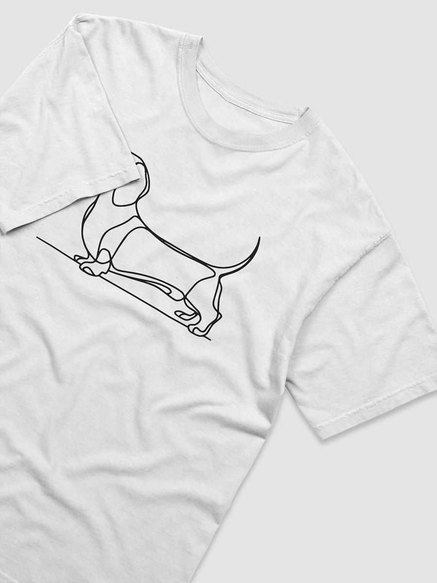 Dachshund Lover's T-Shirt with Minimalistic Line Art Design product image (20)