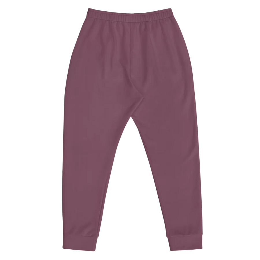 Plain Deep Purplish Red Soft Summer Recycled Polyester Premium Men's Joggers by Treasure Pie product image (5)