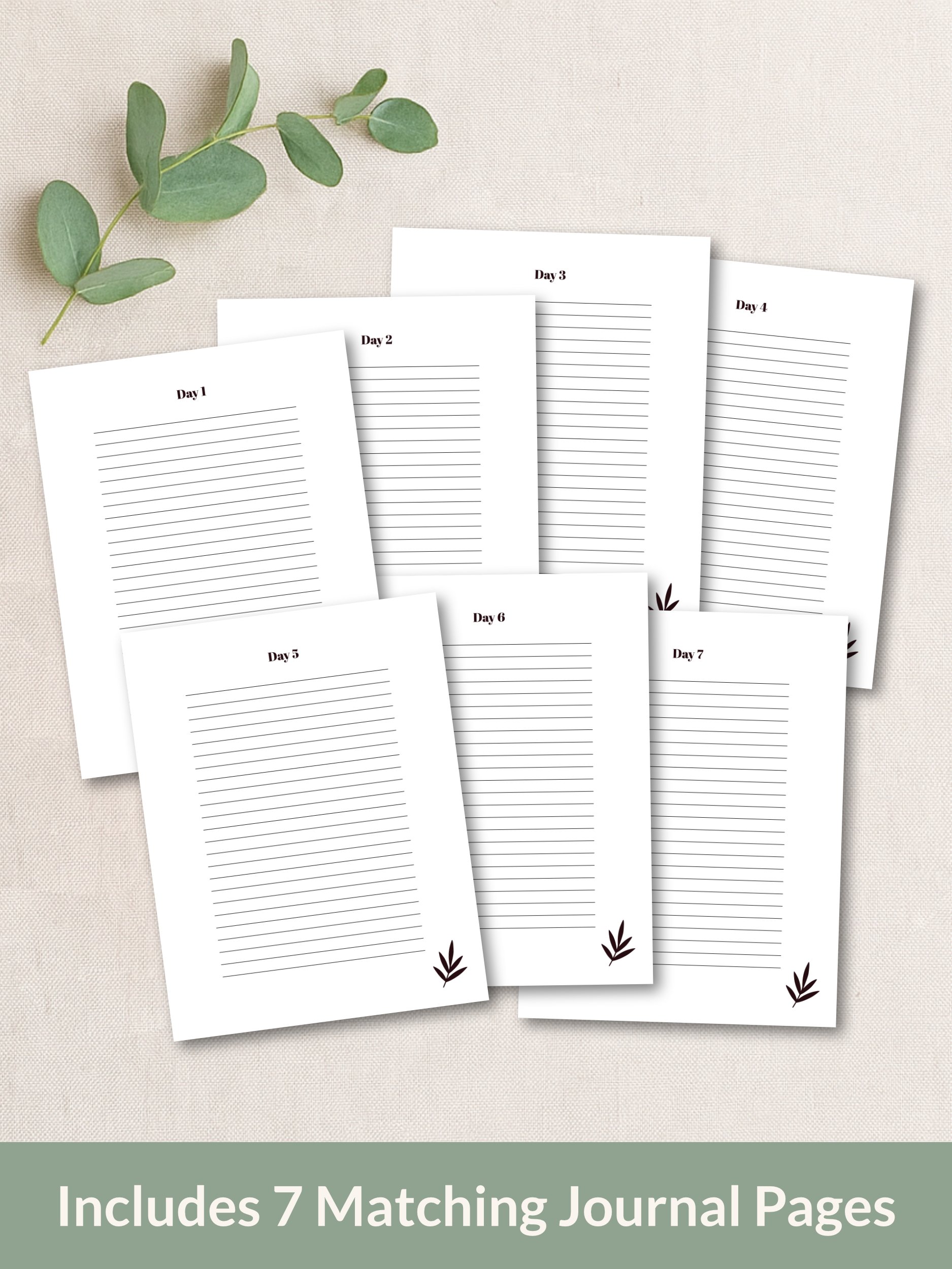 Intentional Living & Everyday Joy Bundle 7-Day Challenges Printable product image (3)