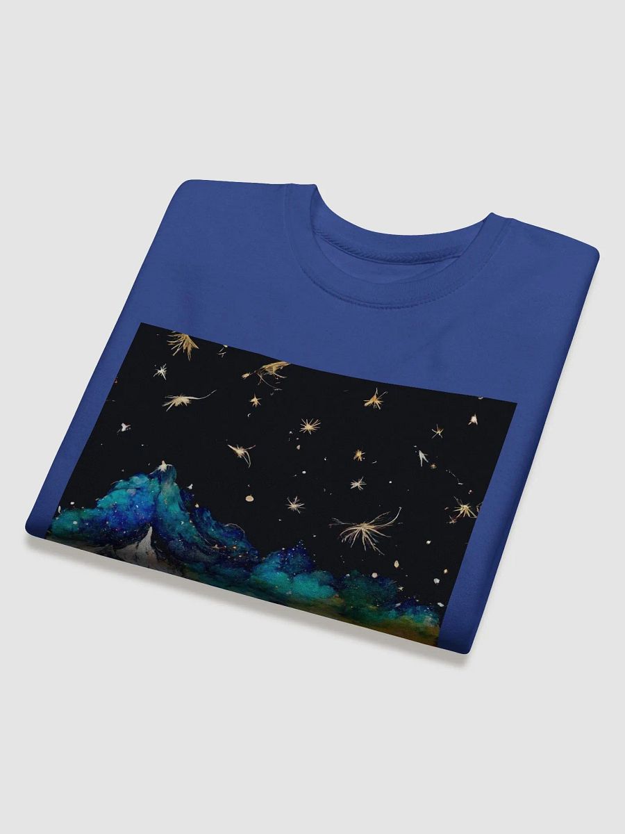 Aurora Borealis Mountain Night Premium Sweatshirt product image (4)
