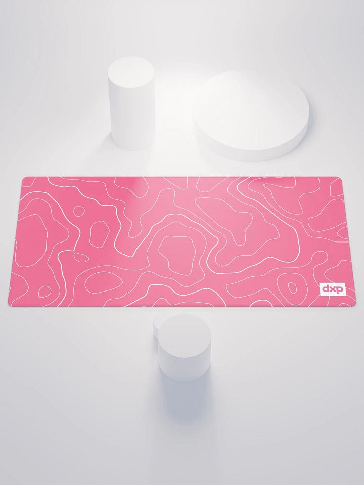 Topography Mouse Pad | Pink product image (1)