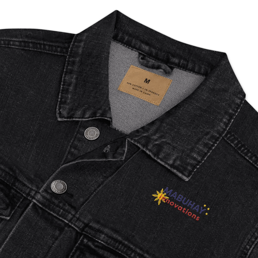 MABUHAY INNOVATIONS SUPPORTER DENIM JACKET product image (5)