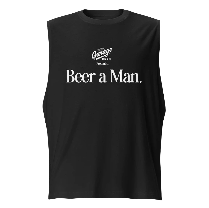 Beer a Man Muscle Tee product image (1)