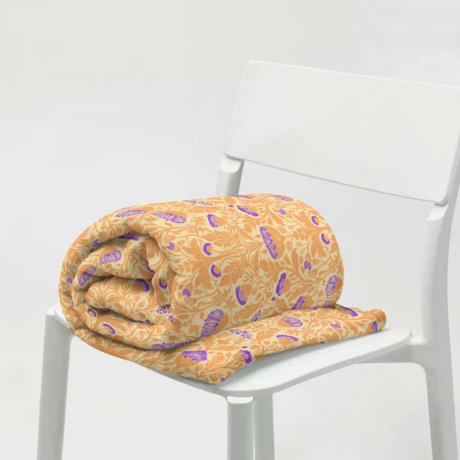 Mystic Floral Harmony Throw Blanket product image (19)