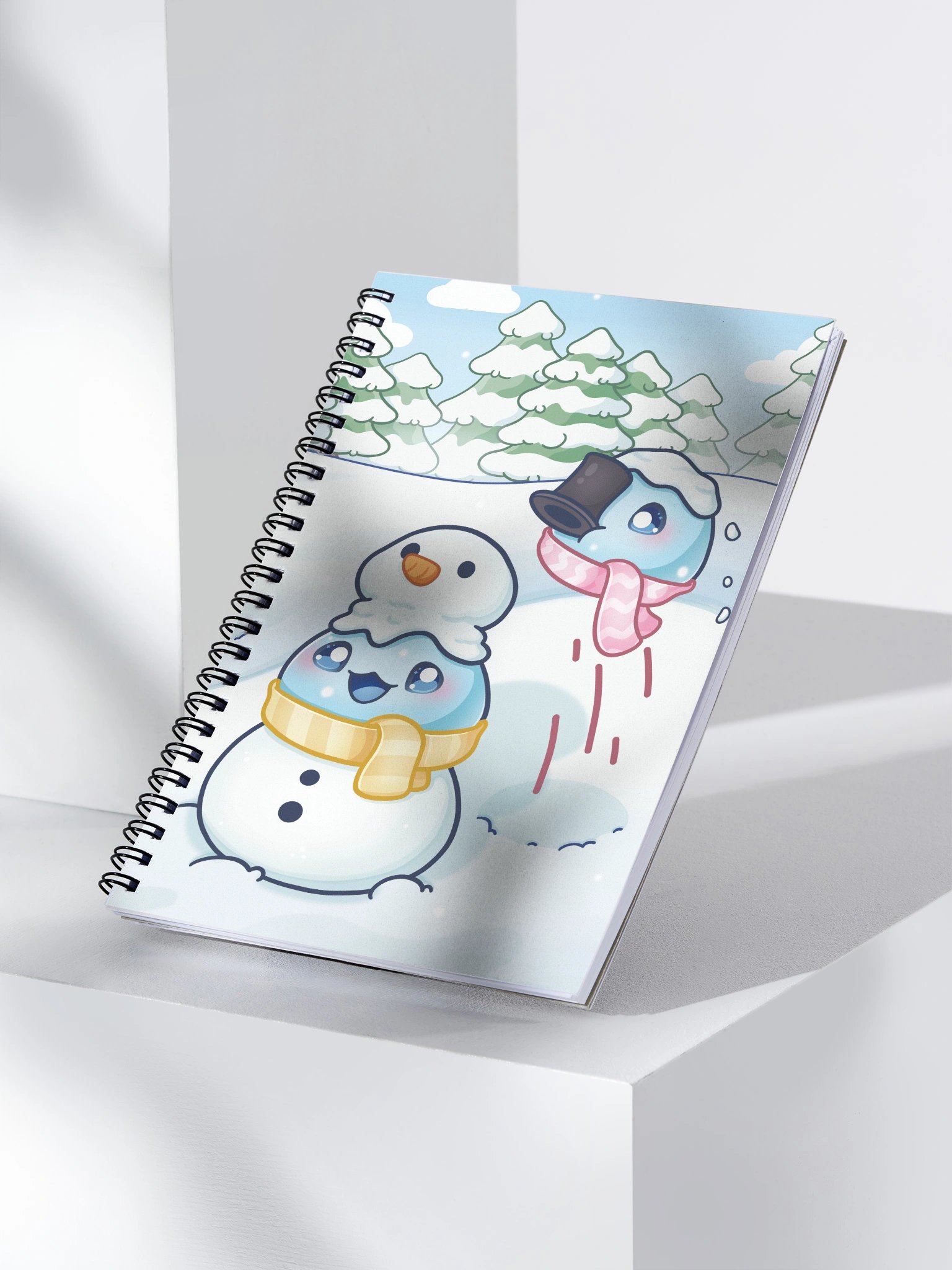 Snow Slime Spiral Notebook product image (3)