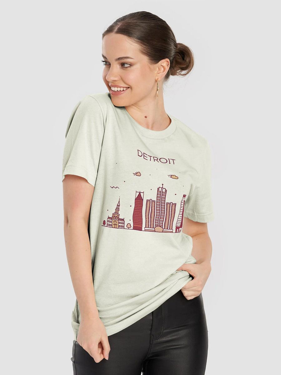 Detroit Skyline T-Shirt product image (8)