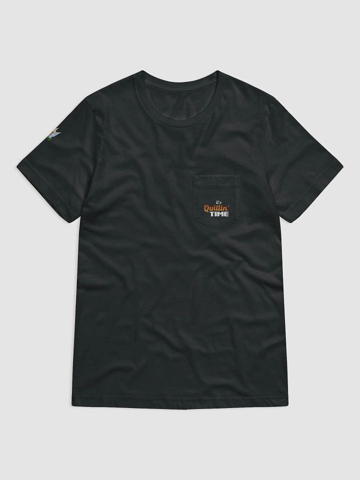 It's Quittin Time Pocket Tee Black product image (2)