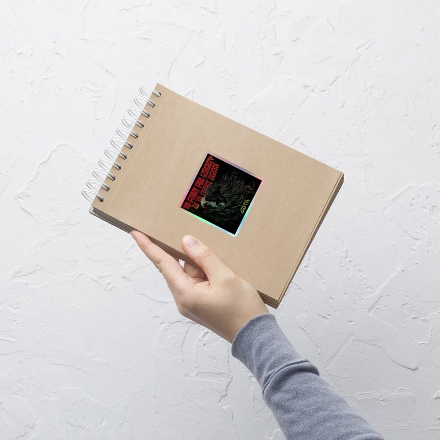 Courting Death Holographic Sticker product image (9)