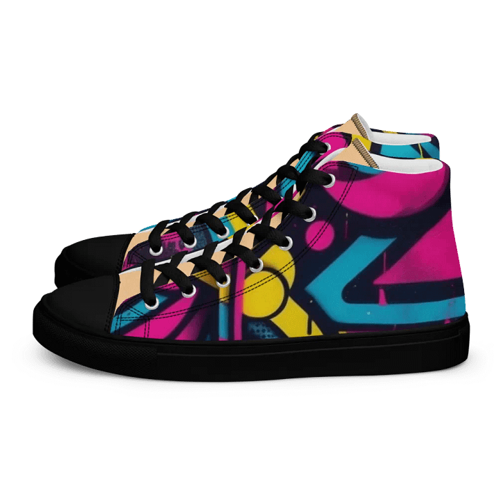 Viral Geometric Graffiti High Tops product image (1)