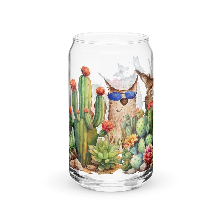 Desert Bloom: A Tale of Resilience Glass Can (16 oz) product image (10)