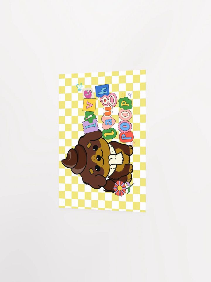Live Laugh Poop Mini Poster product image (5)
