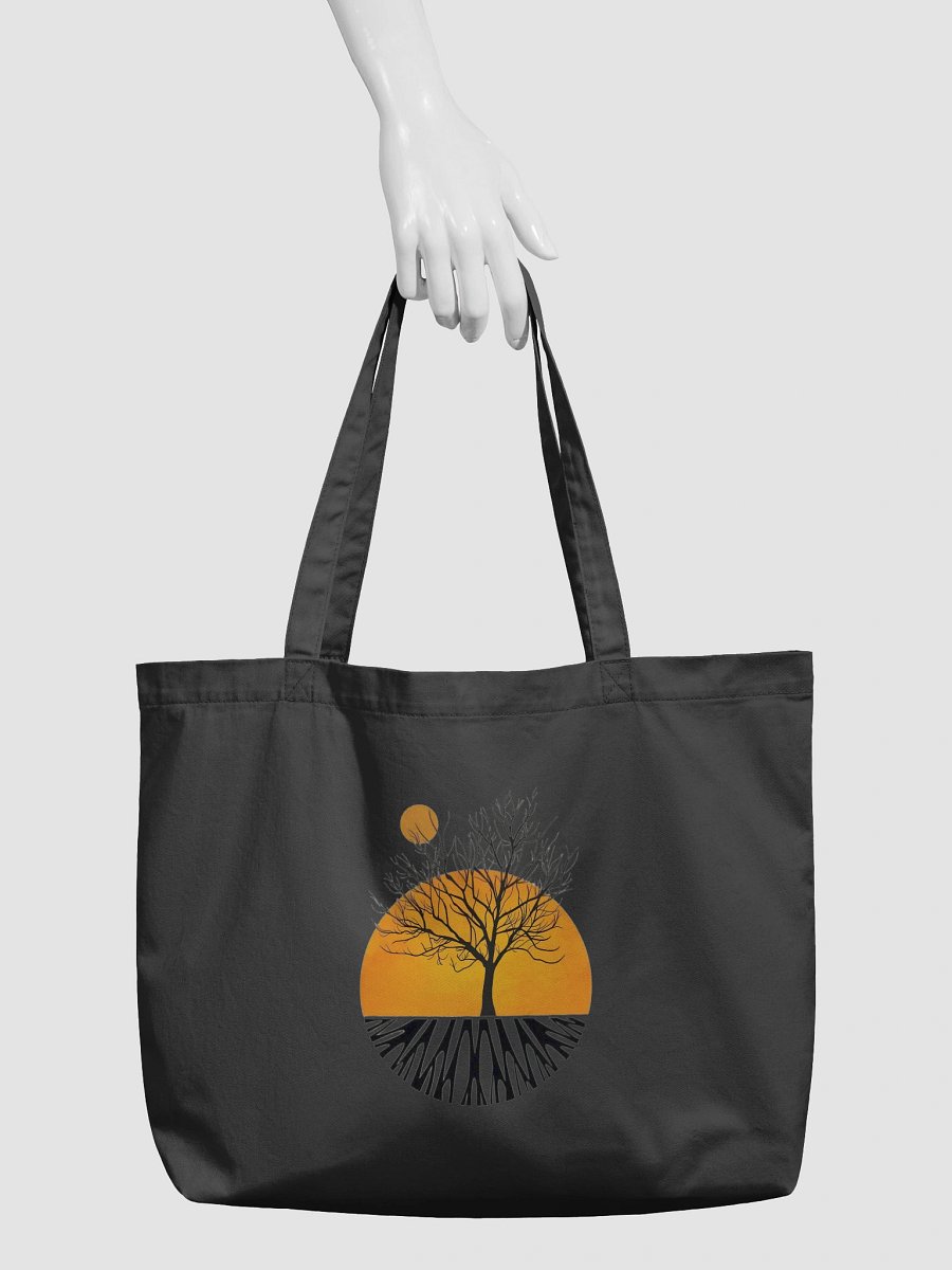 Symmetrical Sunset Tree Organic Tote product image (5)