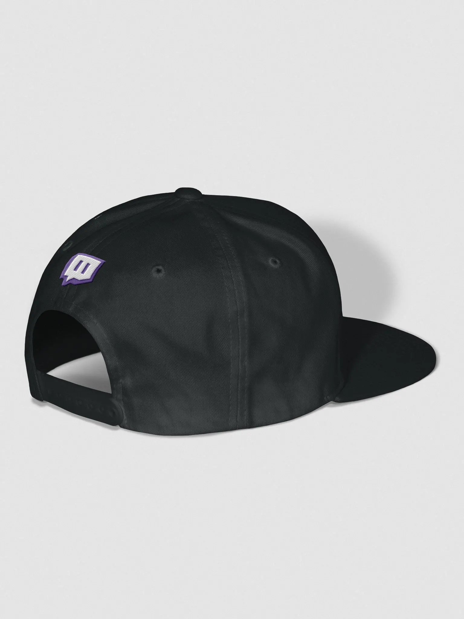 Grub and Dub Icon Flat Snapback Cap product image (15)