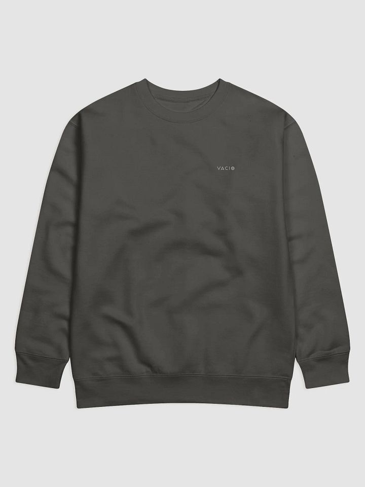 VACIO NEGATIVE Skull Vortex Logo Premium Crewneck Sweatshirt product image (2)