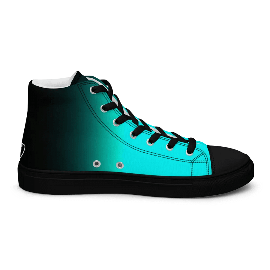 STRAIGHT VIBIN NEON COLOR FADE STYLE MEN'S CANVA SHOES product image (9)
