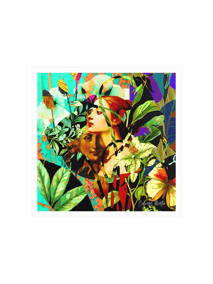 'Secret Garden of the Muse' by Edward Martin Collage Poster product image (5)