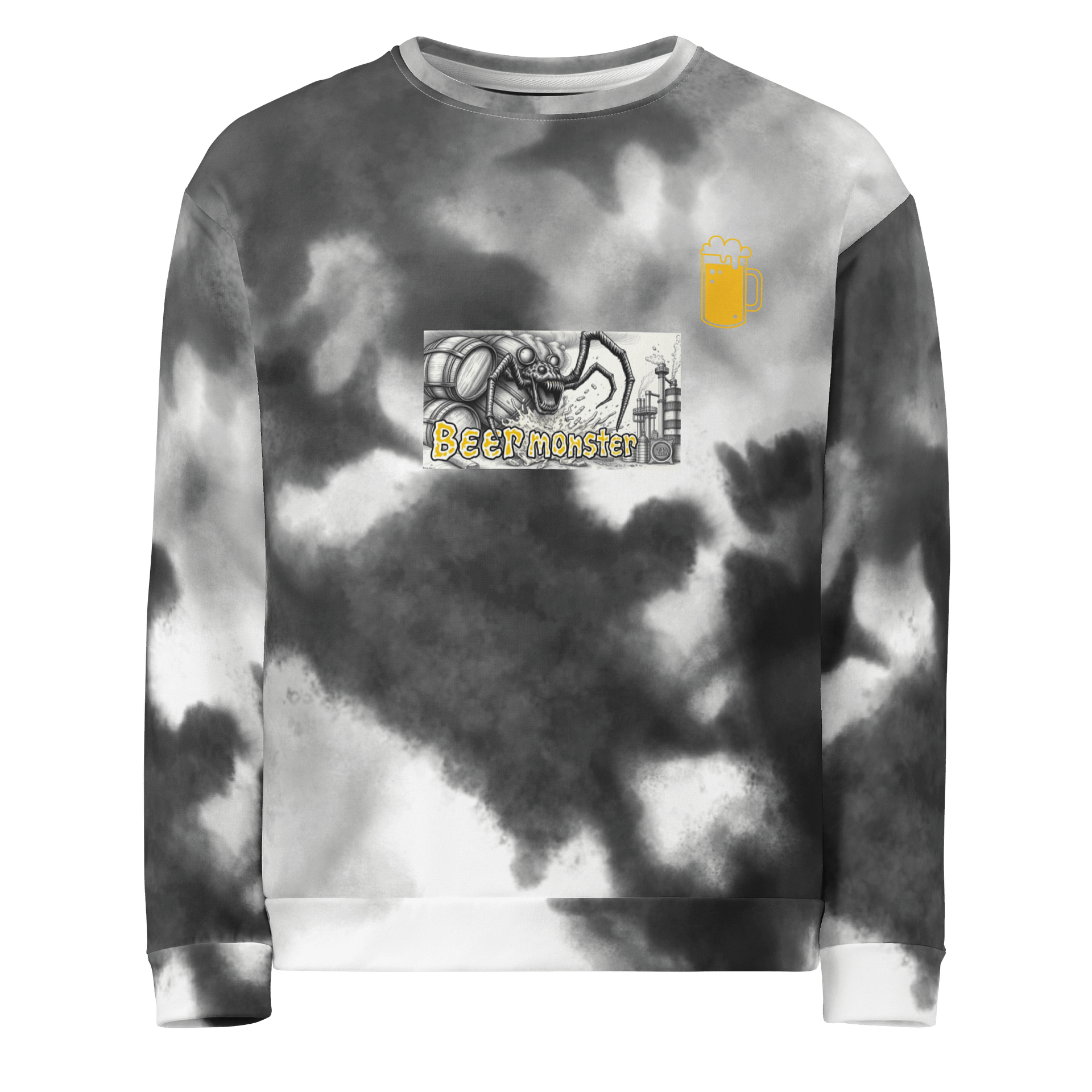 Beer Monster Unisex All-Over Sweatshirt product image (1)