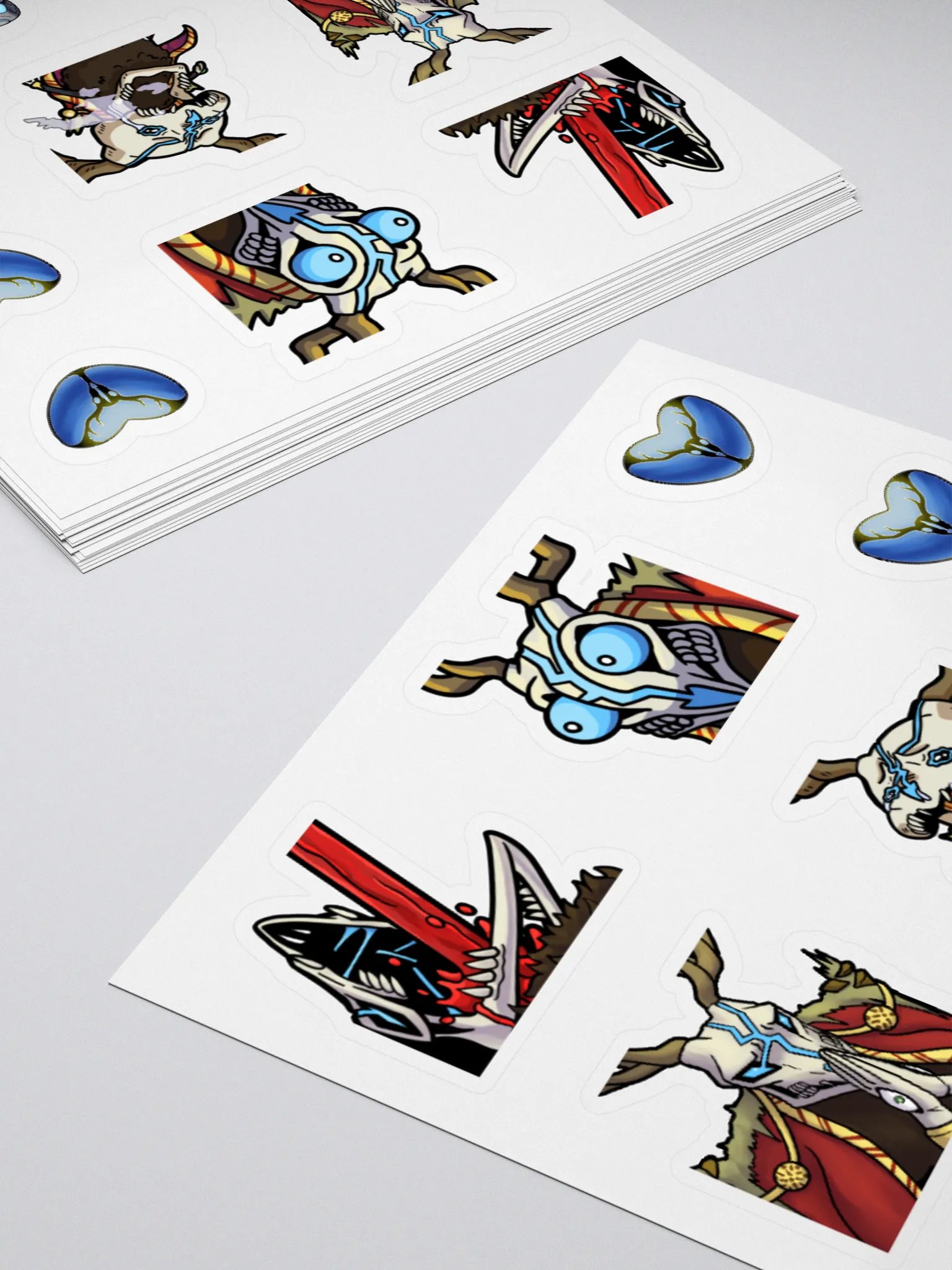 Channel Emotes Pack 1 Kiss Cut Stickers product image (4)