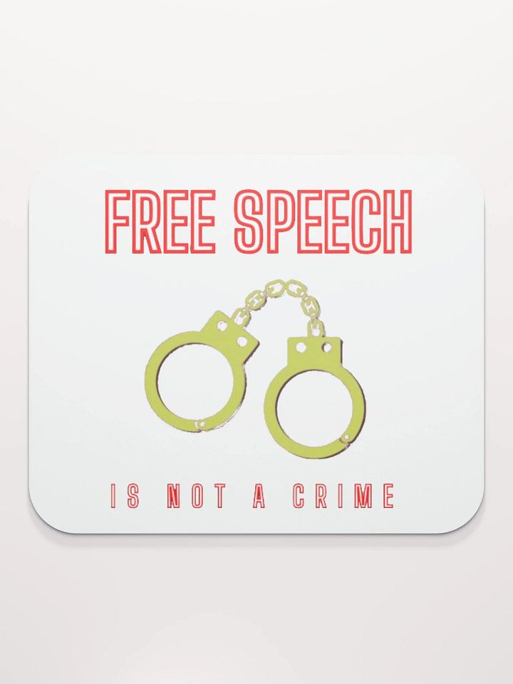 FREE SPEECH IS NOT A CRIME product image (2)